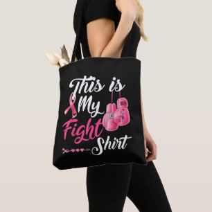 Kämpfe gegen Brustkrebs Pink Ribbon Fighter Boxen Tasche