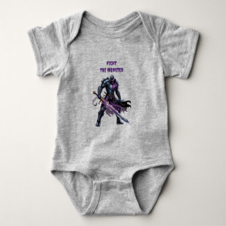 Kämpfe gegen das Monster Baby Strampler