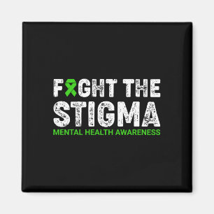 Kämpfe gegen das Stigma Mental Health Awareness Kr Magnet