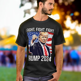 Kämpfe gegen Donald Trump 2024 - Amerikanische Fla T-Shirt