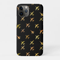 Kämpfe gegen Flugzeug in Schwarz