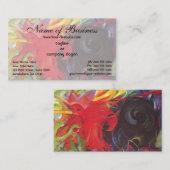 Kämpfe gegen Formen von Franz Marc; gefilmt Visitenkarte (Vorne/Hinten)