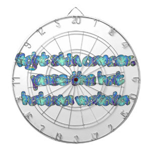 Kämpfe gegen Hautkrebs, reich den Hut herum, Hakun Dartscheibe