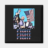 Kämpfe gegen Kundgebung Faustpumpe Magnet (Vorne)