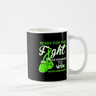 Kämpfe gegen leichtes Herzkrebsbewusstsein Grüner Kaffeetasse