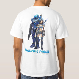 Kämpfe gegen Mech (Blaue Einheit) T-Shirt