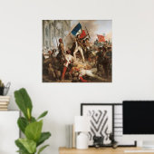 Kämpfe im Hotel de Ville Poster (Heimbüro)