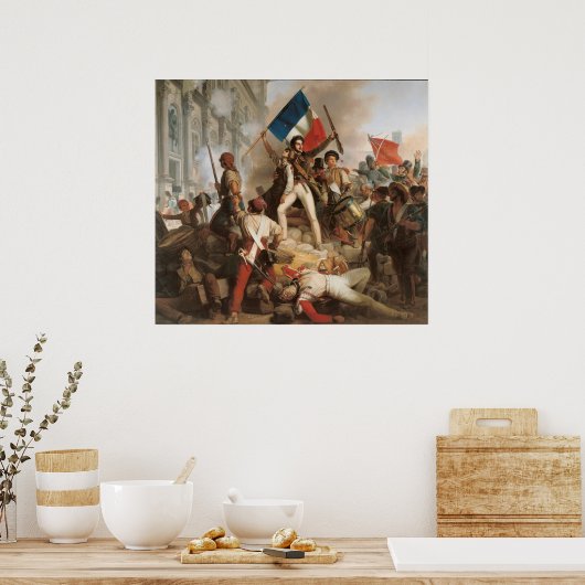 Kämpfe im Hotel de Ville Poster (Küche)