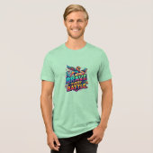 Kämpfe jeden Kampf Tri-Blend Shirt (Vorderseite voll)