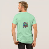Kämpfe jeden Kampf Tri-Blend Shirt (Rückseite voll)
