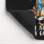 Kämpfe nicht mit Autismus Lustiger autistischer Co Mousepad (Ecke)