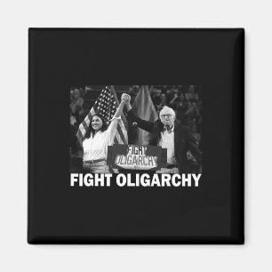 Kämpfe Oligarchie Bernie Sanders Und Aoc Freiheit Magnet