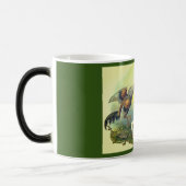 Kämpfe Räuber Zigarren Kaffee-Tasse Verwandlungstasse (Links)