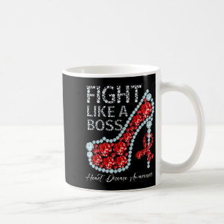 Kämpfe wie ein Boss Herzgesundheit Herzkrankheit b Kaffeetasse