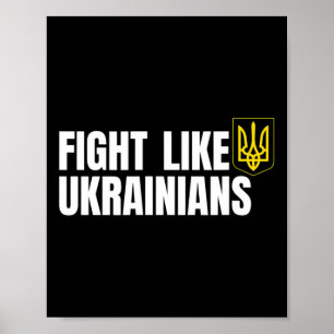 Kämpfe wie Ukrainer 1 Poster