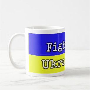 Kämpfe wie Ukrainer Kaffeetasse