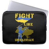 Kämpfe wie ukrainisch laptopschutzhülle (Vorderseite)