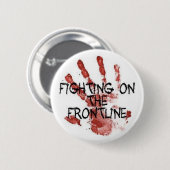 Kämpfen auf dem Frontlinieknopf Button (Vorne & Hinten)