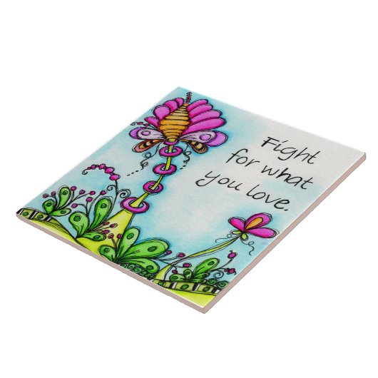 Kämpfen für das, was Sie Liebe Fliese (Seite)