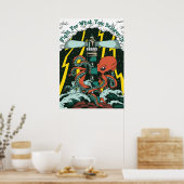 Kämpfen für das, woran Sie glauben Poster (Küche)