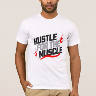 Kämpfen für die Muskeln 💪🏿 motivierend  T-Shirt