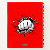 Kämpfen für Ihr Write Fun Puns Journal Notebook Notizblock (Rückseite)