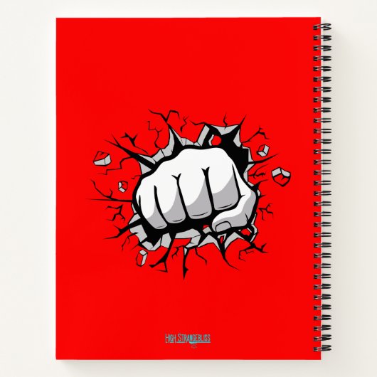 Kämpfen für Ihr Write Fun Puns Journal Notebook Notizblock (Rückseite)