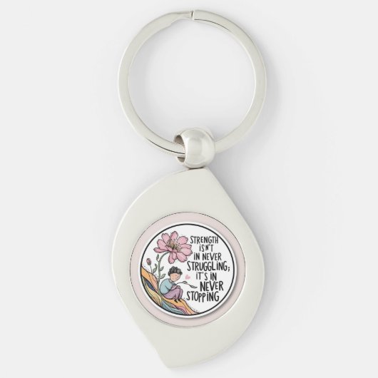 Kämpfen ist kein Schlüsselanhänger (Vorderseite)