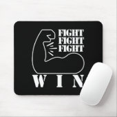 Kämpfen, kämpfen, kämpfen, gewinnen mousepad (Mit Mouse)