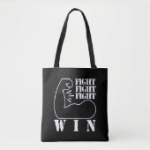 Kämpfen, kämpfen, kämpfen, gewinnen tasche (Vorderseite)