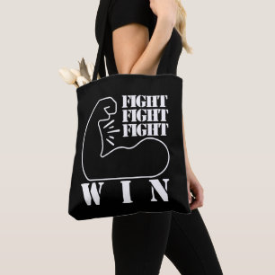 Kämpfen, kämpfen, kämpfen, gewinnen tasche