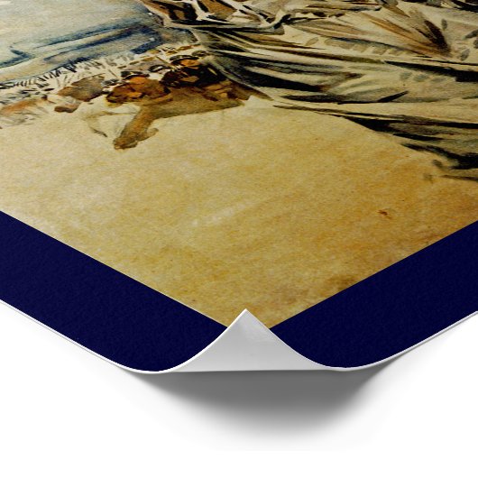 Kämpfen oder Kaufen von Anleihen ~ Drittes Freihei Poster (Ecke)