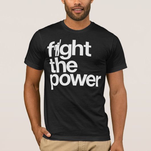 Kämpfen Sie das Power-Shirt T-Shirt (Vorderseite)