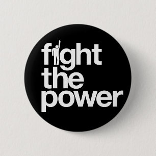 Kämpfen Sie den Power-Knopf Button