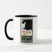 Kämpfen Sie die Tier-Tasse Tasse (Links)