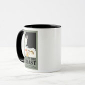 Kämpfen Sie die Tier-Tasse Tasse (Vorderseite Links)