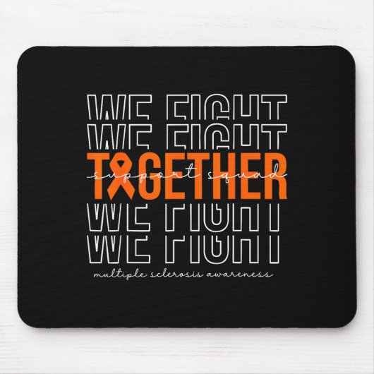 Kämpfen Sie gemeinsam für das Bewusstsein für Mult Mousepad (Vorne)