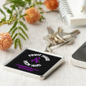 Kämpfen Sie hart... Fibro Schlüsselanhänger (Seite)