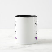 Kämpfen Sie hart... Fibro Tasse (Zentrum)