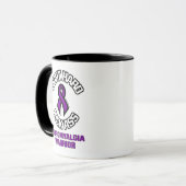 Kämpfen Sie hart... Fibro Tasse (Vorderseite Links)