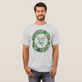 Kämpfen Sie mich, den ich irisch bin T-Shirt (Vorne ganz)