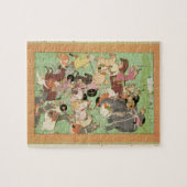 Kämpfen Sie zwischen den Kräften vom Iran und Puzzle (Horizontal)