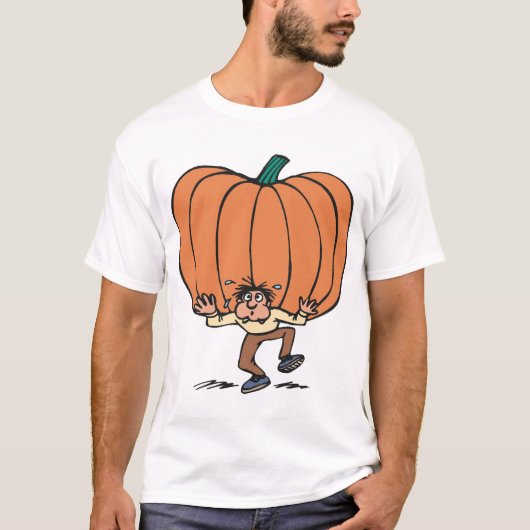 Kämpfen um einen großen T - Shirt von Pumpkindern (Vorderseite)