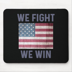 Kämpfen wir gewinnen Harris 2024 Präsidentschaftsw Mousepad