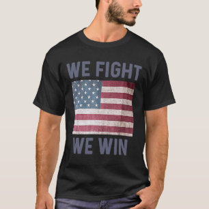 Kämpfen wir gewinnen Harris 2024 Präsidentschaftsw T-Shirt