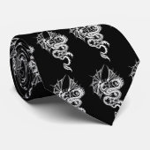Kämpfende Drache-UnisexKrawatte Krawatte (Gerollt)