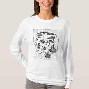 Kämpfende Eingeborene Ferdinand Magellan auf Inse T-Shirt