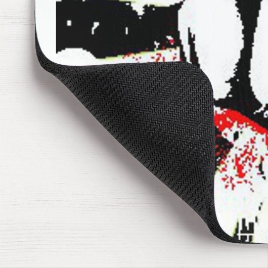 Kämpfende Faust Mousepad (Ecke)