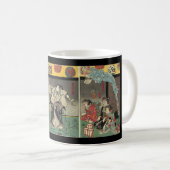 Kämpfende Geister und Schlangen C. 1850 der Kaffeetasse (VorderseiteRechts)