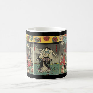 Kämpfende Geister und Schlangen C. 1850 der Kaffeetasse